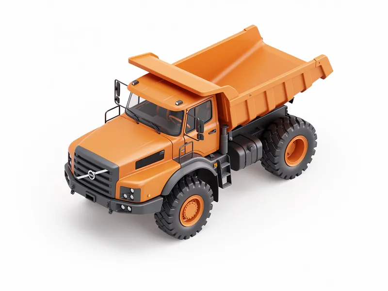 Шарнирно-сочлененный самосвал (Volvo Dumper)